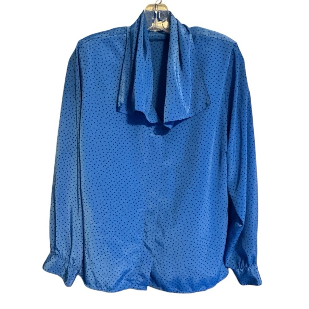Vintage‎ Notations Blue Blouse